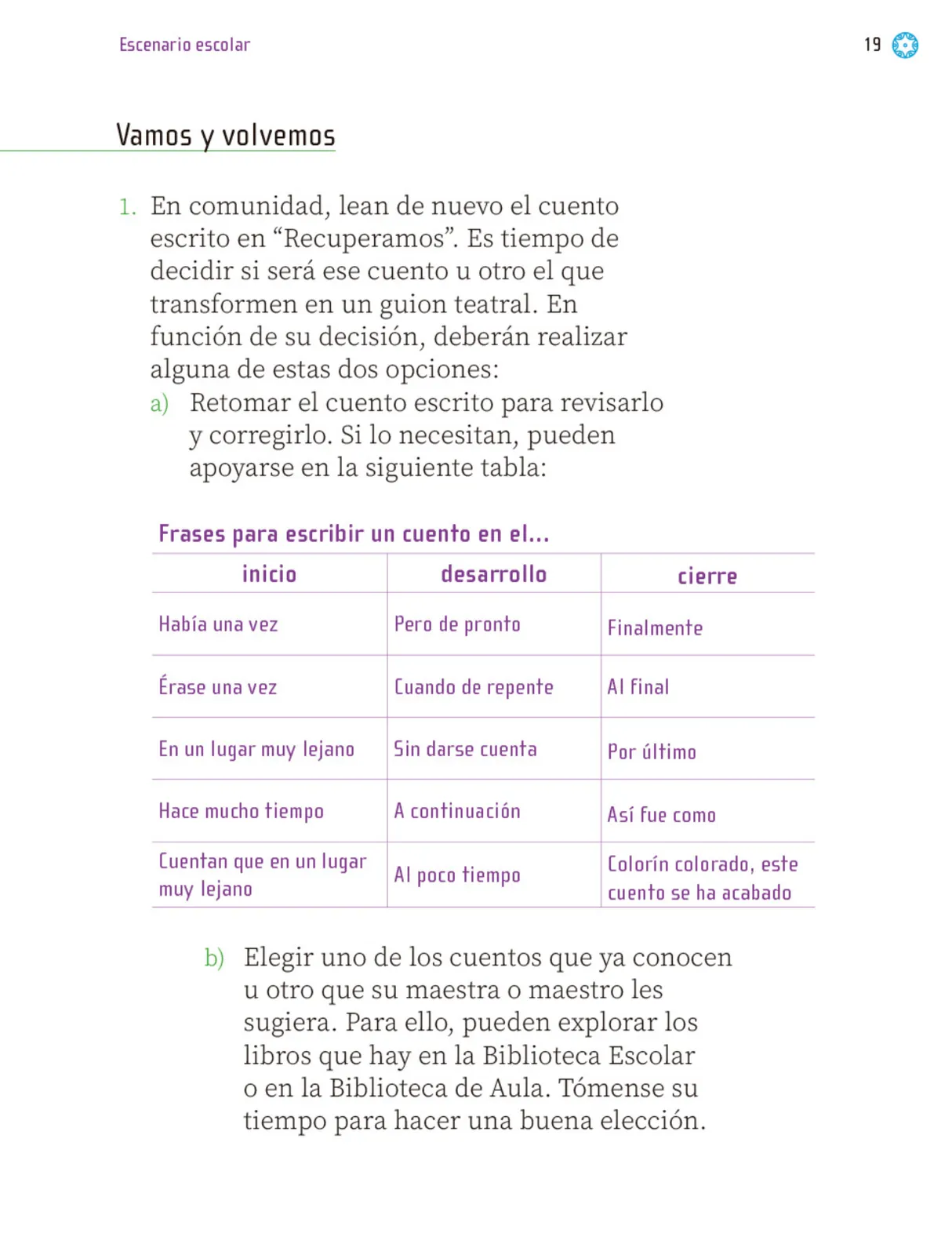 Página 22 de Proyectos Escolares.   Libro de Educación Primaria Grado 2°  Ciclo Escolar 2025 - 2026