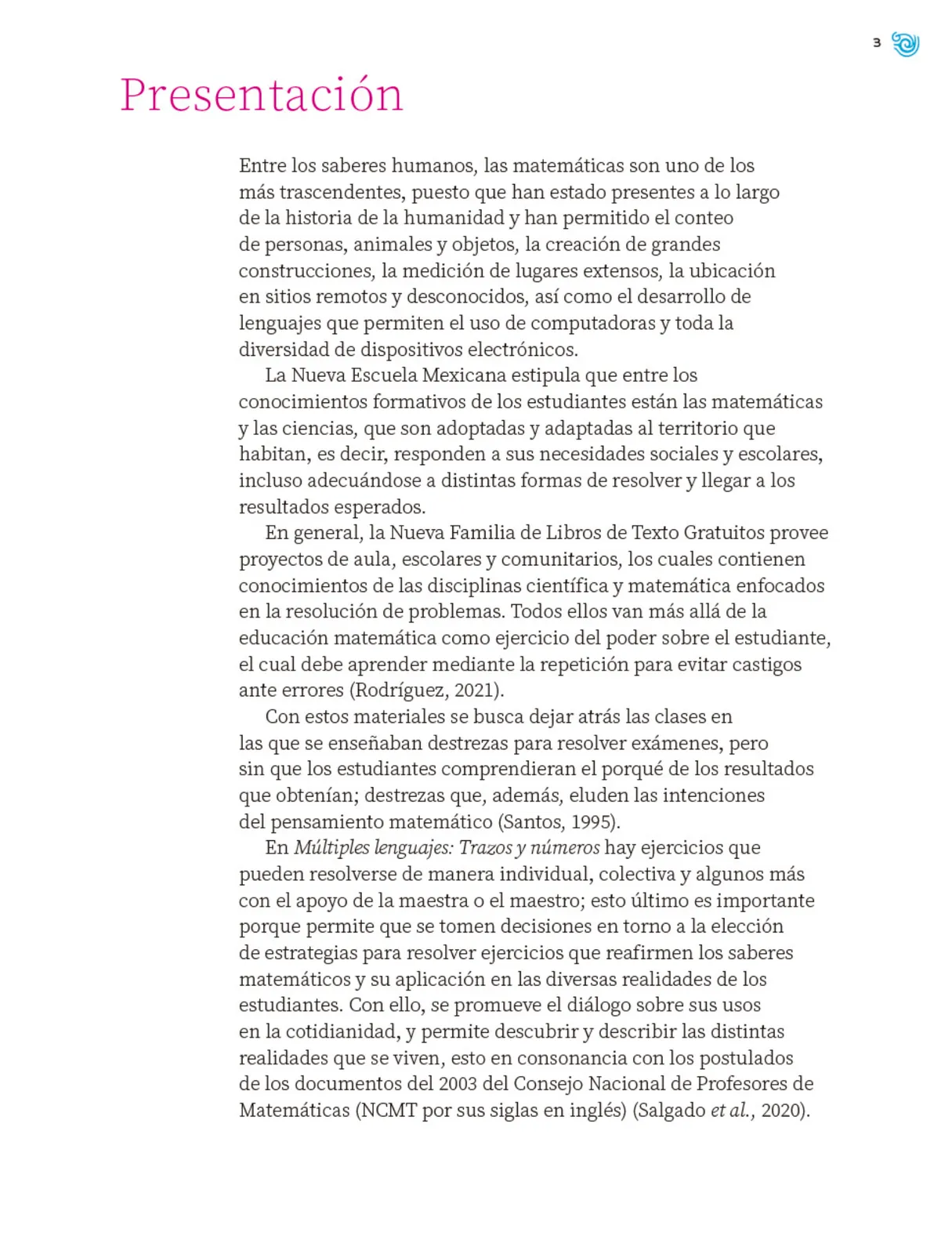 Miniatura página 4 de Múltiples lenguajes. Trazos y números.   Libro de Educación Primaria Grado 1°  Ciclo Escolar 2025 - 2026