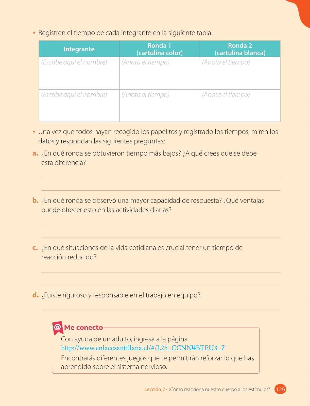 Página 127 de Ciencias Naturales – Cuarto Básico | Texto del Estudiante MINEDUC – Descargar PDF · 2024