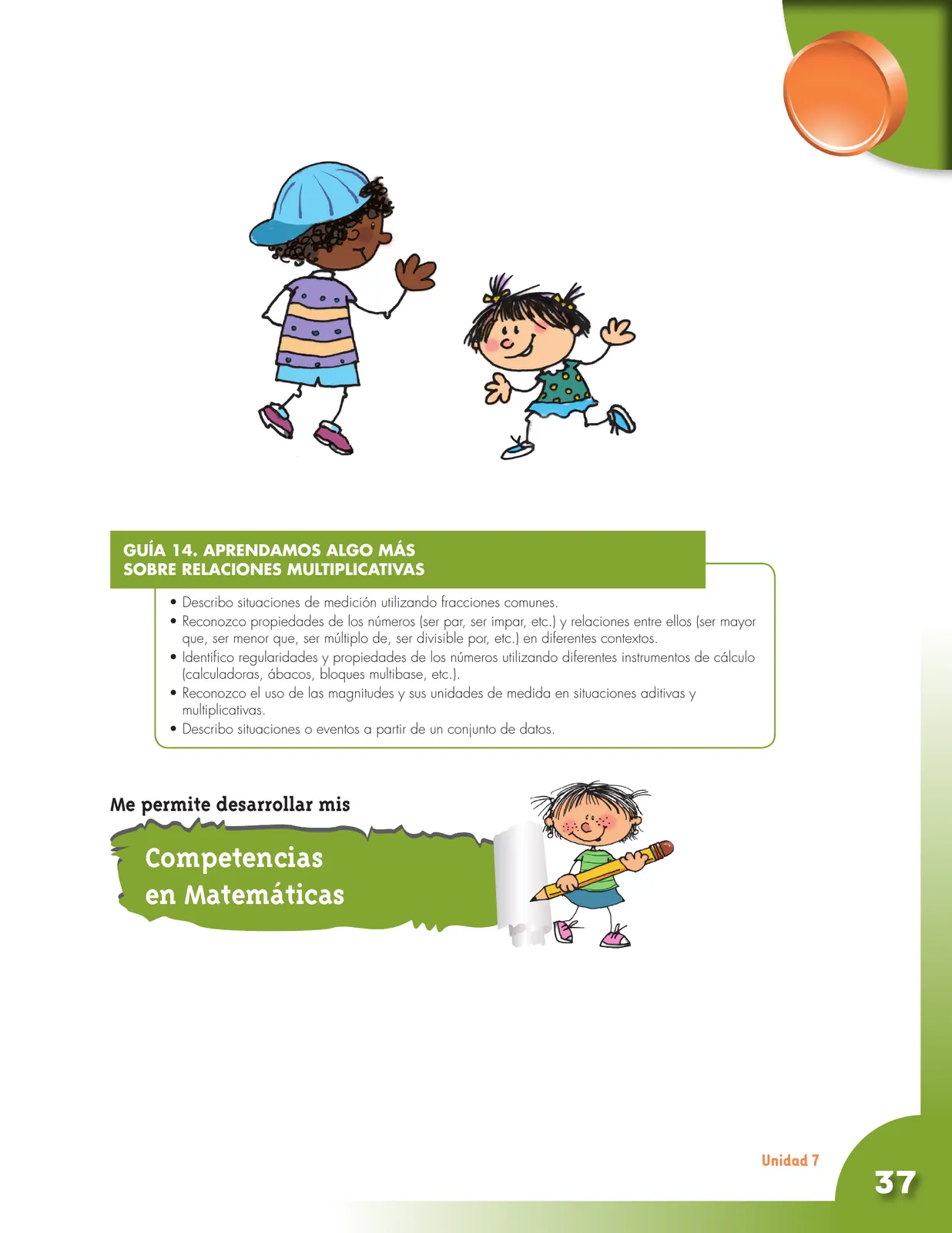 Miniatura página 37 de Matematica 3° · Cartilla 02