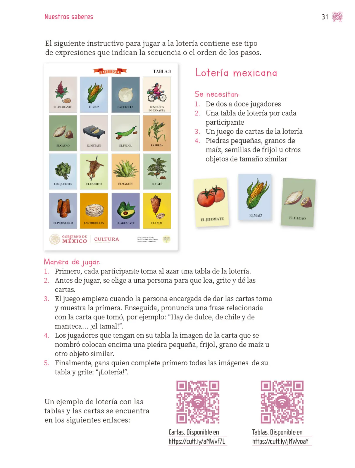 Página 32 de Nuestros saberes: Libro para alumnos, maestros y familia. Libro de Educación Primaria Grado 3° Ciclo Escolar 2025 - 2026