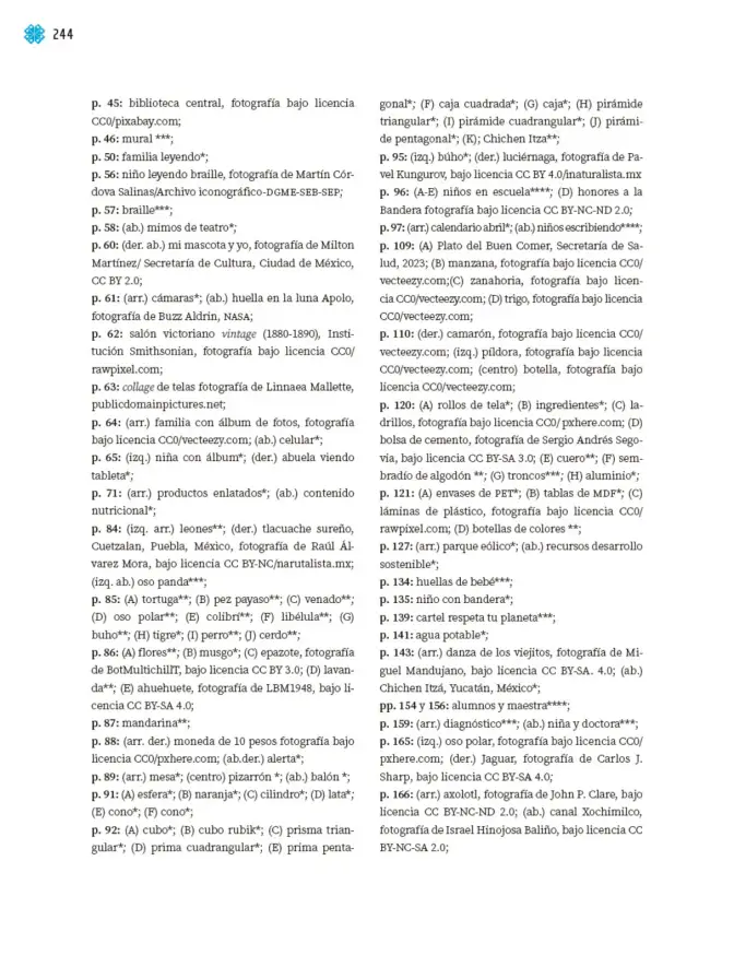 Página 245 de Nuestros saberes: Libro para alumnos, maestros y familia. Libro de Educación Primaria Grado 1° Ciclo Escolar 2025 - 2026