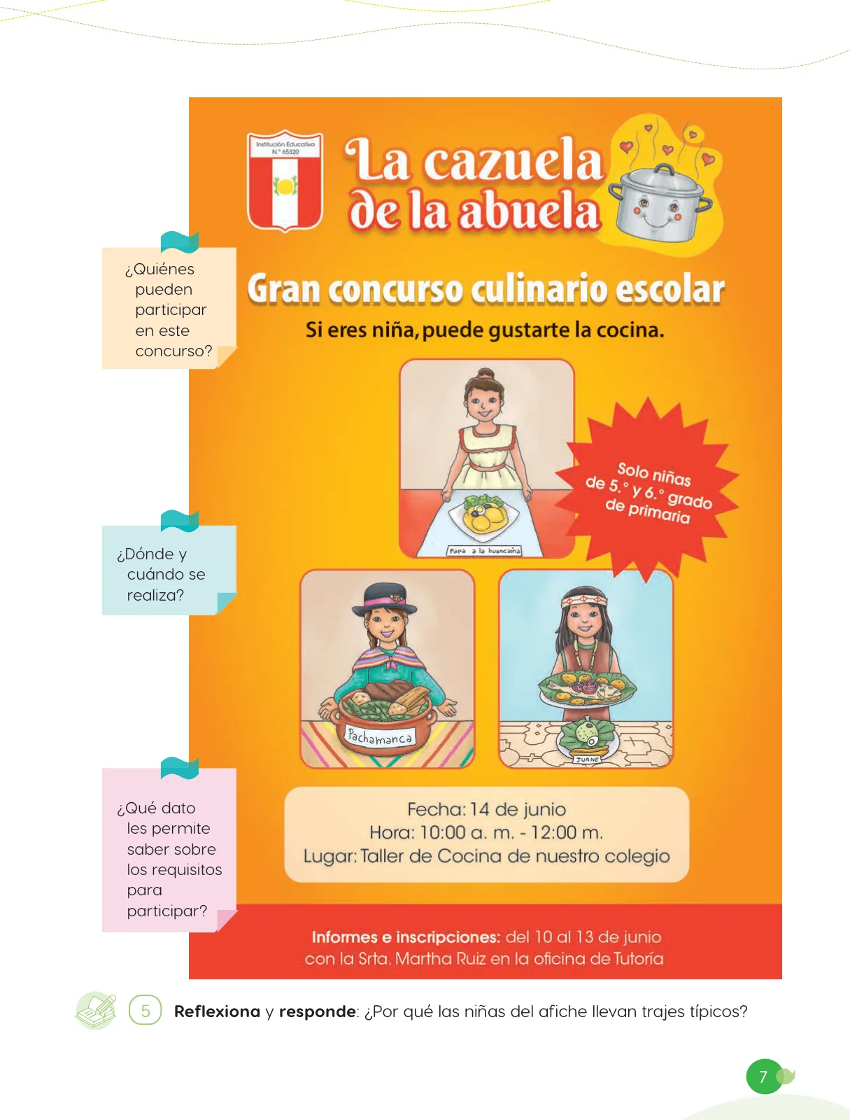 Página 9 de Cuadernillo de Comunicación 6, sexto grado de Primaria · 2023