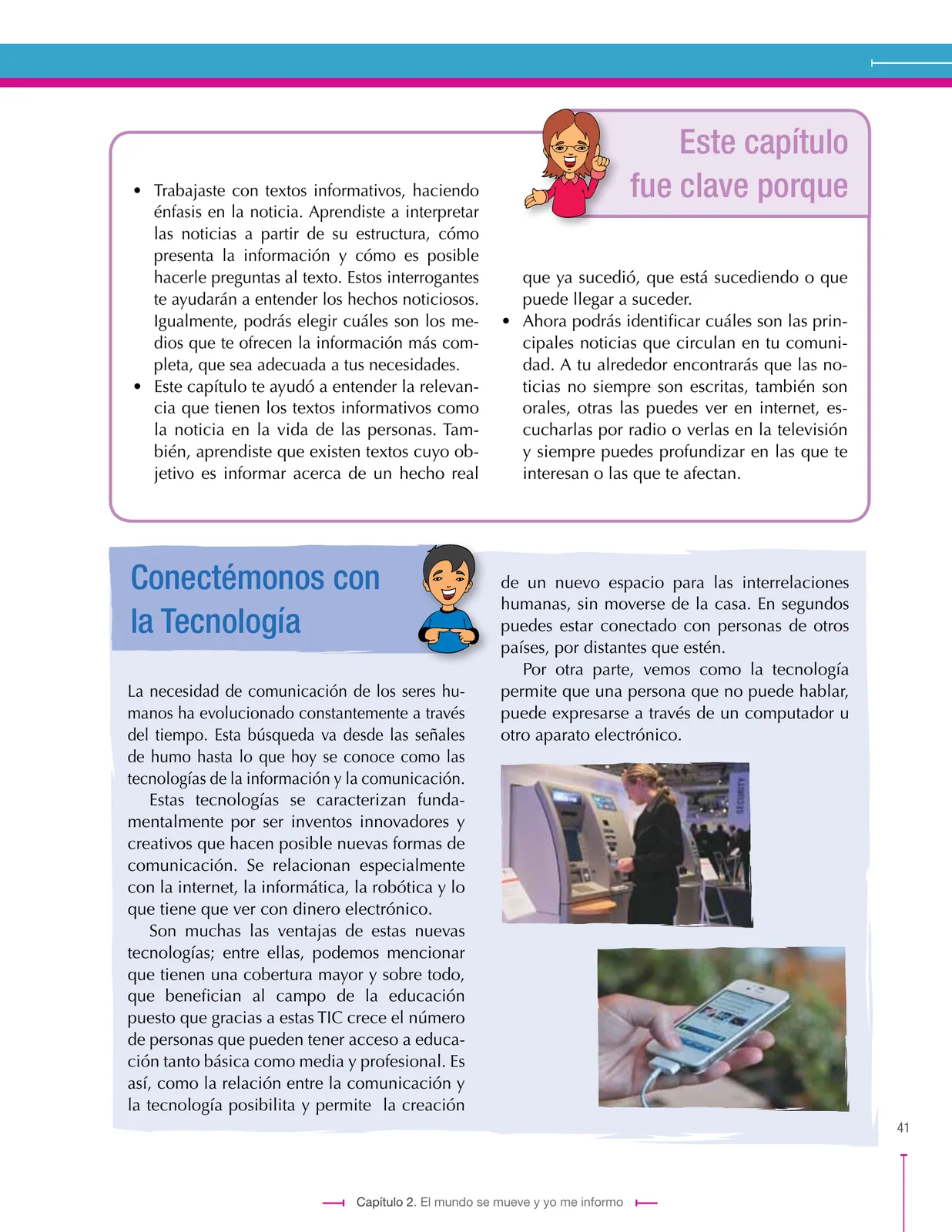 Página 41 de Lenguaje 8° · Secundaria Activa