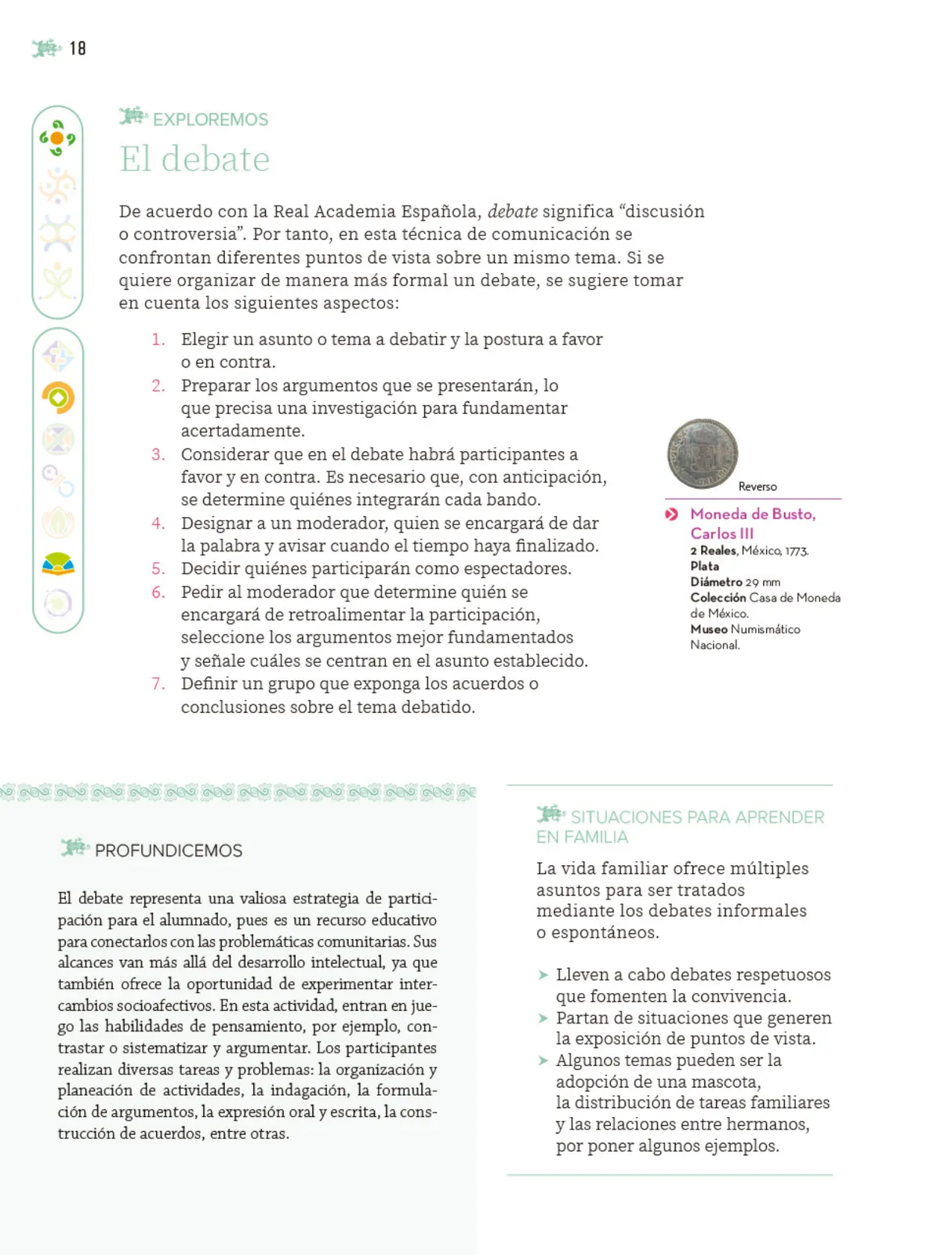 Miniatura página 19 de Nuestros saberes: Libro para alumnos, maestros y familia.   Libro de Educación Primaria Grado 5°  Ciclo Escolar 2025 - 2026