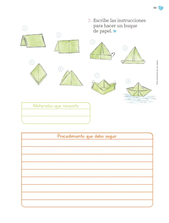 Página 34 de Múltiples lenguajes. Trazos y palabras. Libro de Educación Primaria Grado 2° Ciclo Escolar 2025 - 2026