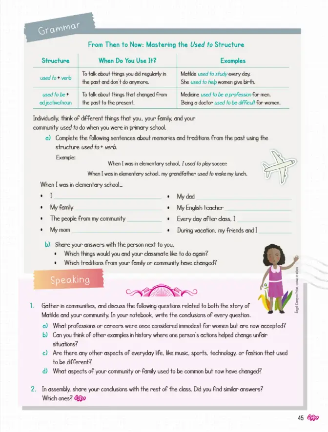 Página 46 de Uérakua anapu uantakua. Projects and Readings. Libro de Educación Telesecundaria Grado 2° Ciclo Escolar 2025 - 2026
