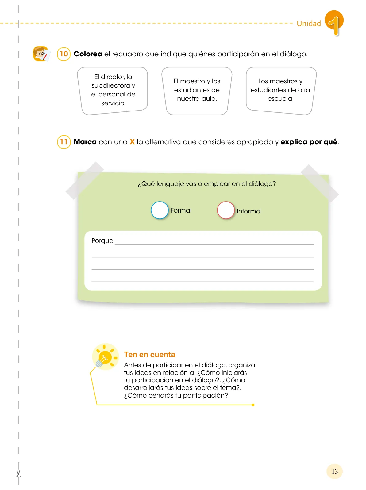 Miniatura página 14 de Comunicación 5 : cuaderno de trabajo para quinto grado de Educación Primaria 2019 · 2019