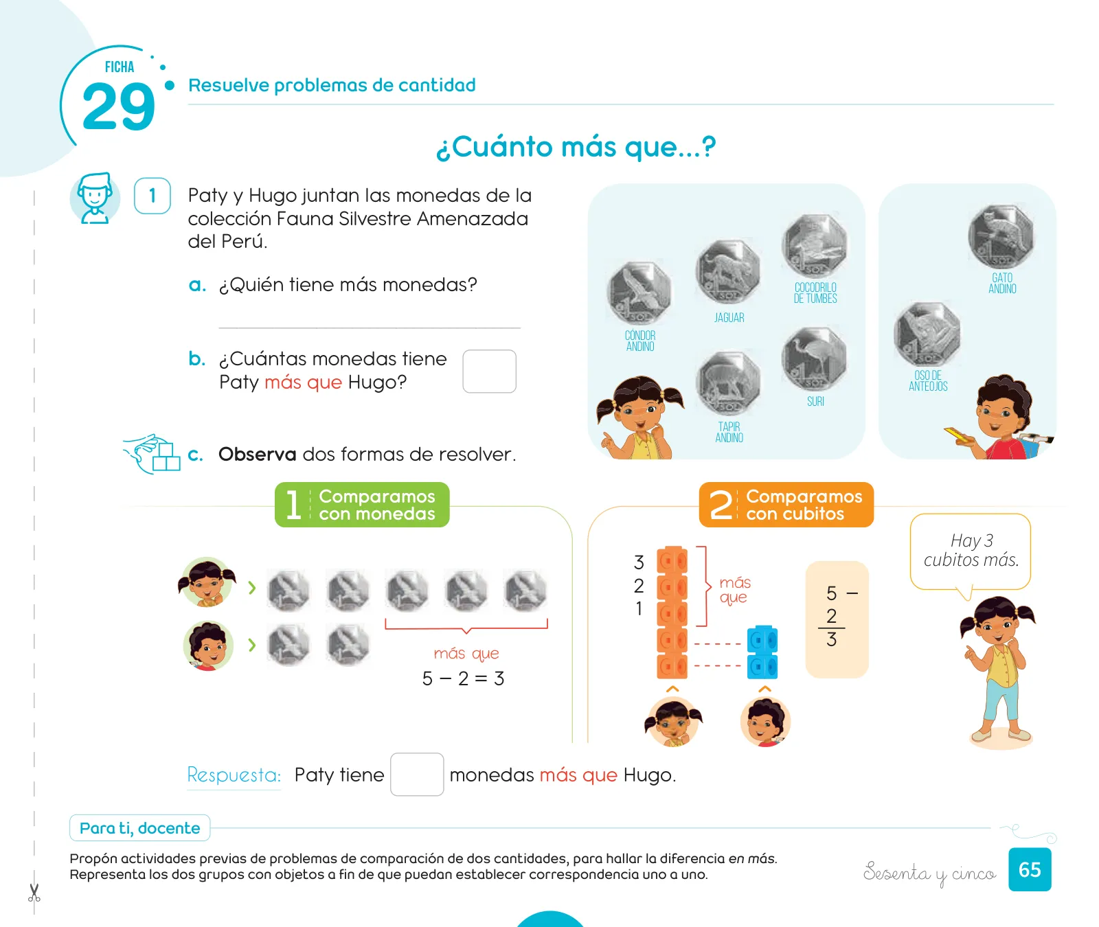 Miniatura página 67 de Cuadernillo de Matemática 1, primer grado de Primaria · 2023