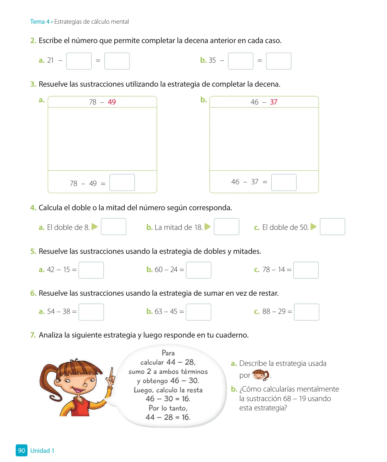 Miniatura página 92 de Matemática – Tercero Básico | Texto del Estudiante MINEDUC – Descargar PDF · 2024
