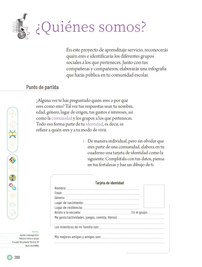Página 283 de Proyectos Escolares. Libro de Educación Primaria Grado 6° Ciclo Escolar 2025 - 2026