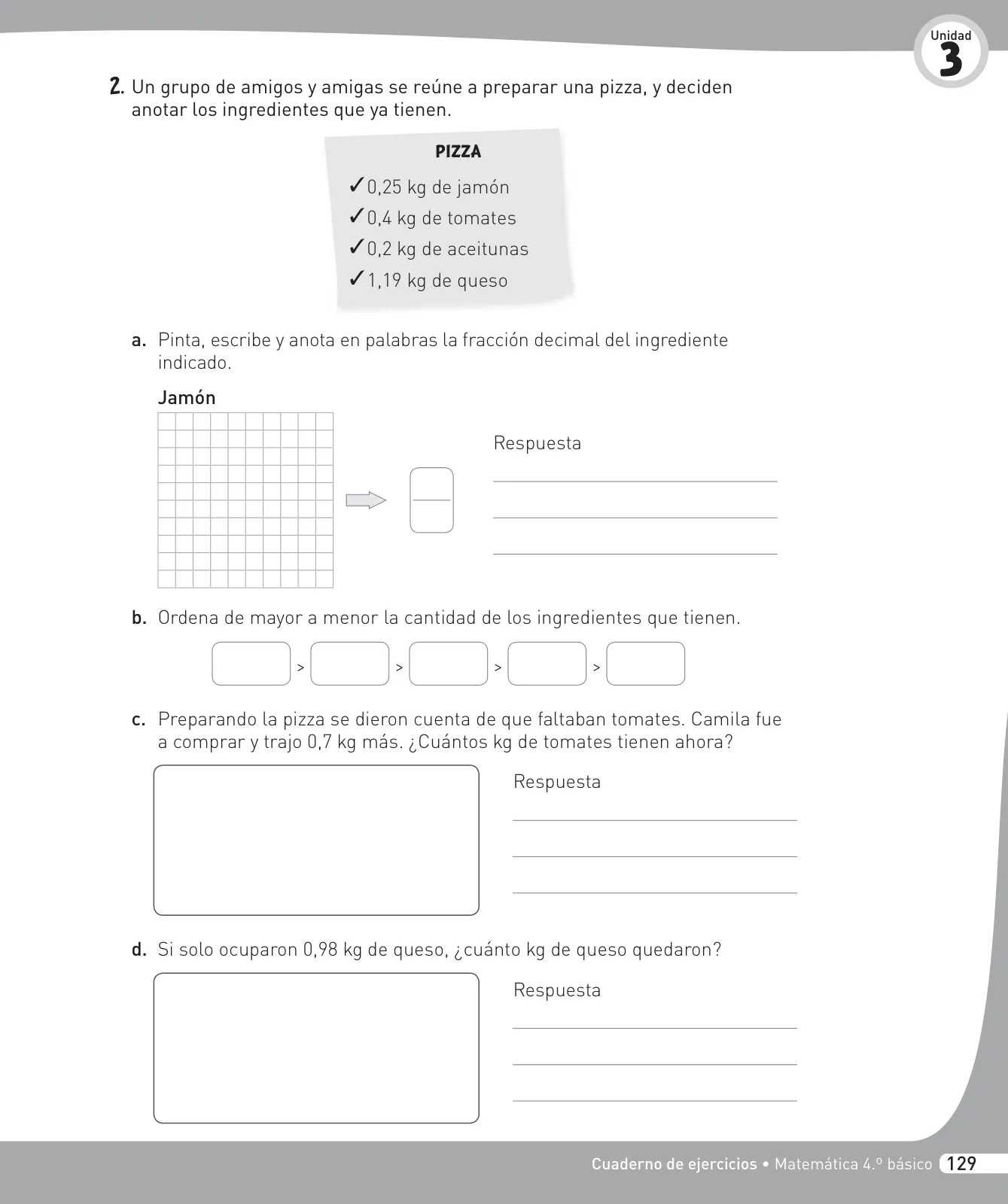 Miniatura página 130 de Matemática – Cuarto Básico | Texto del Estudiante MINEDUC – Descargar PDF · 2024