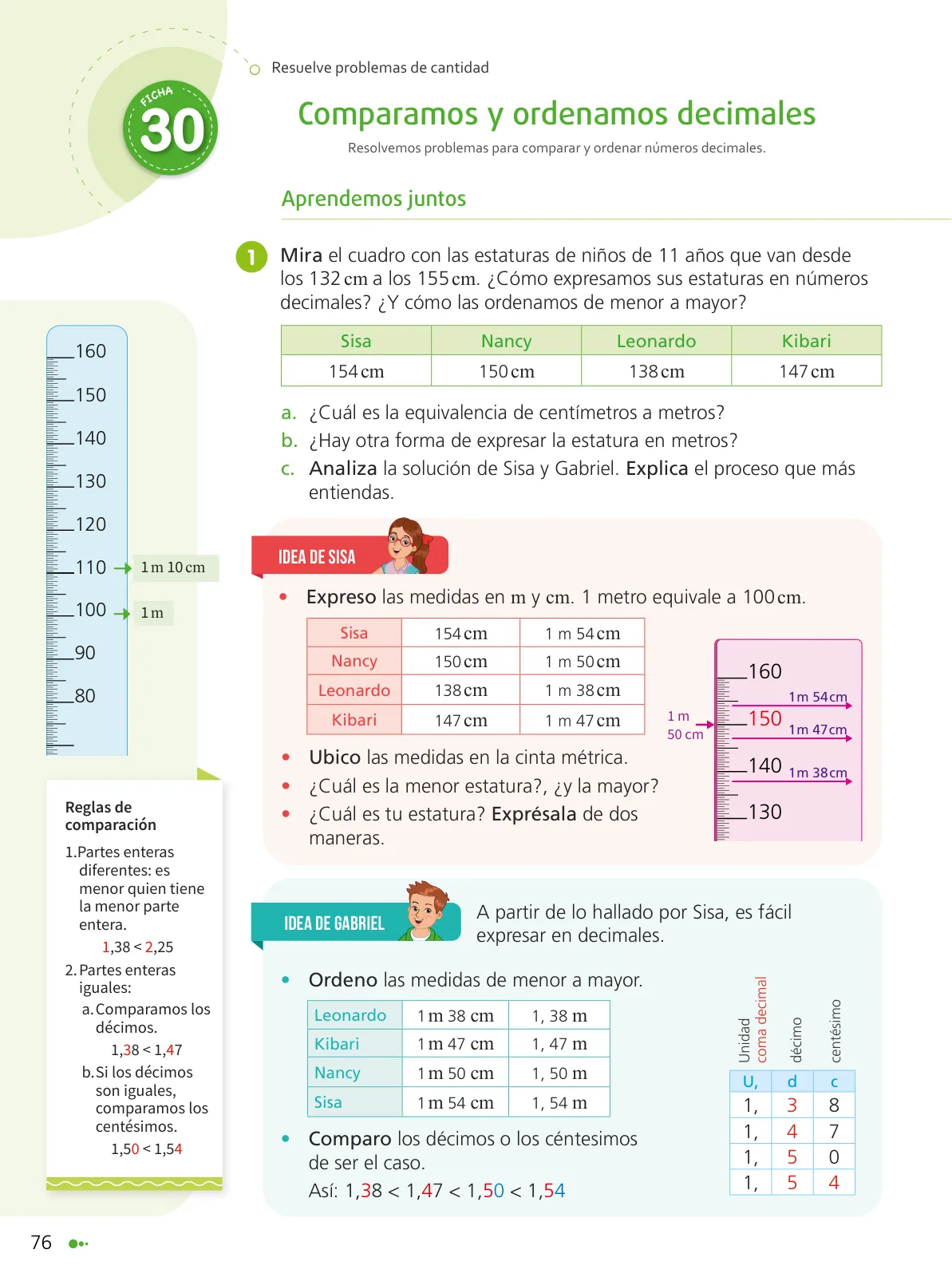Página 78 de Texto de Matemática 6. Sexto grado de Primaria · 2024