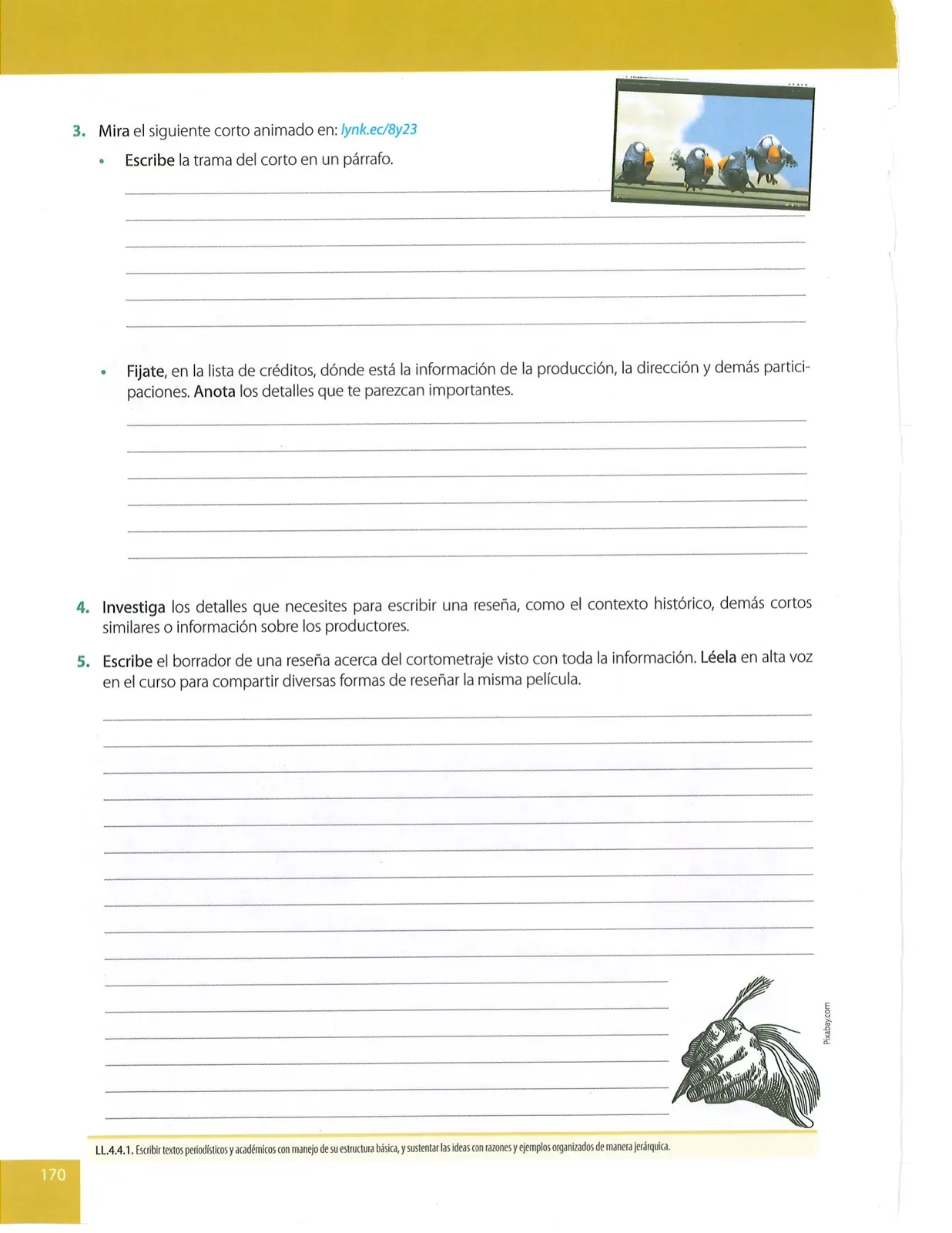 Miniatura página 170 de Lengua Y Literatura · 8 EGB · 2025
