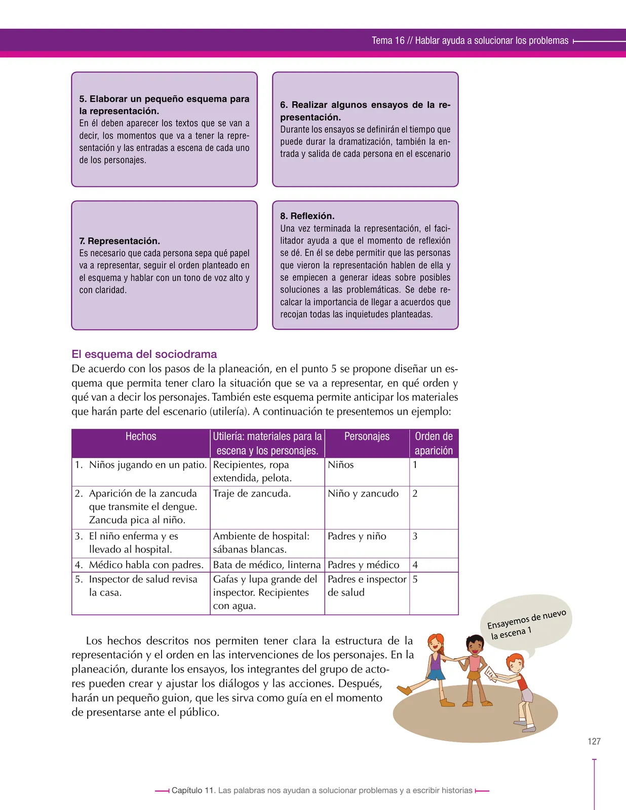 Página 127 de Lenguaje 6° · Secundaria Activa