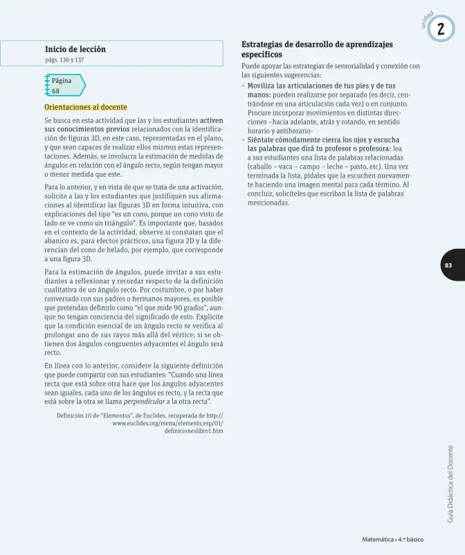 Página 212 de Matemática – Cuarto Básico | Texto del Estudiante MINEDUC – Descargar PDF · 2024