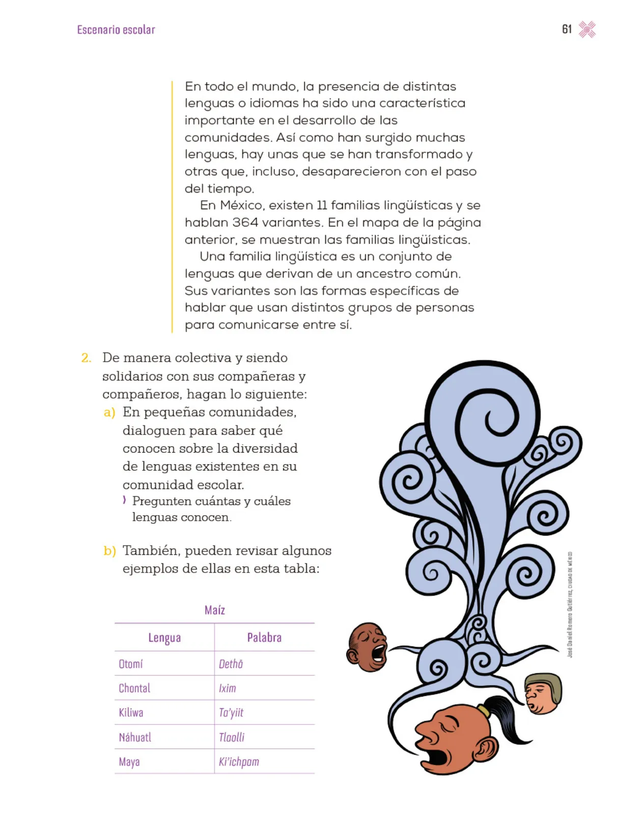 Página 64 de Proyectos Escolares. Libro de Educación Primaria Grado 3° Ciclo Escolar 2025 - 2026