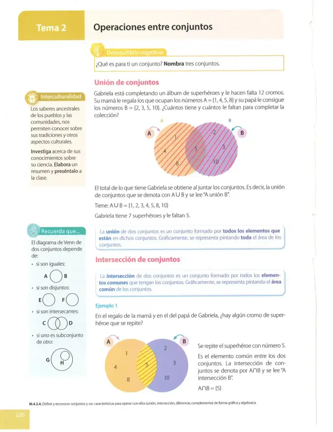 Página 220 de Matematica 8° · Egb 8 Matematica 2025 · 2025