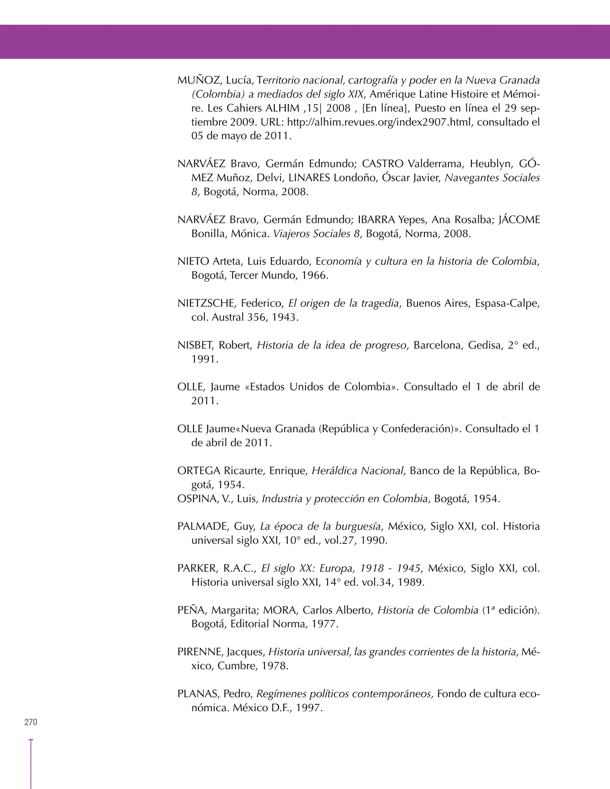 Miniatura página 270 de Ciencias Sociales 8° · Secundaria Activa