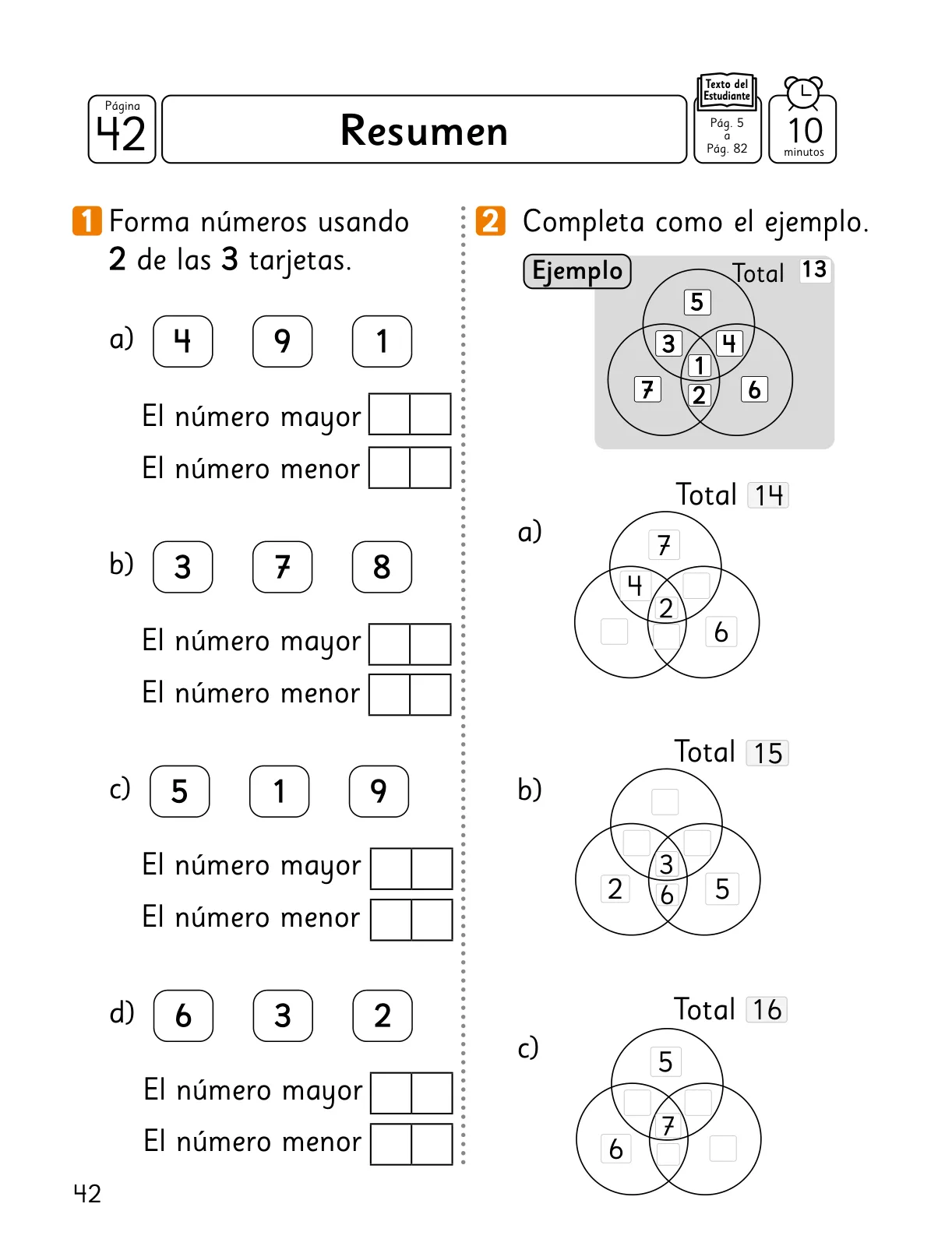 Miniatura página 43 de Sumo Primero – Segundo Básico | Texto del Estudiante MINEDUC – Descargar PDF · 2024