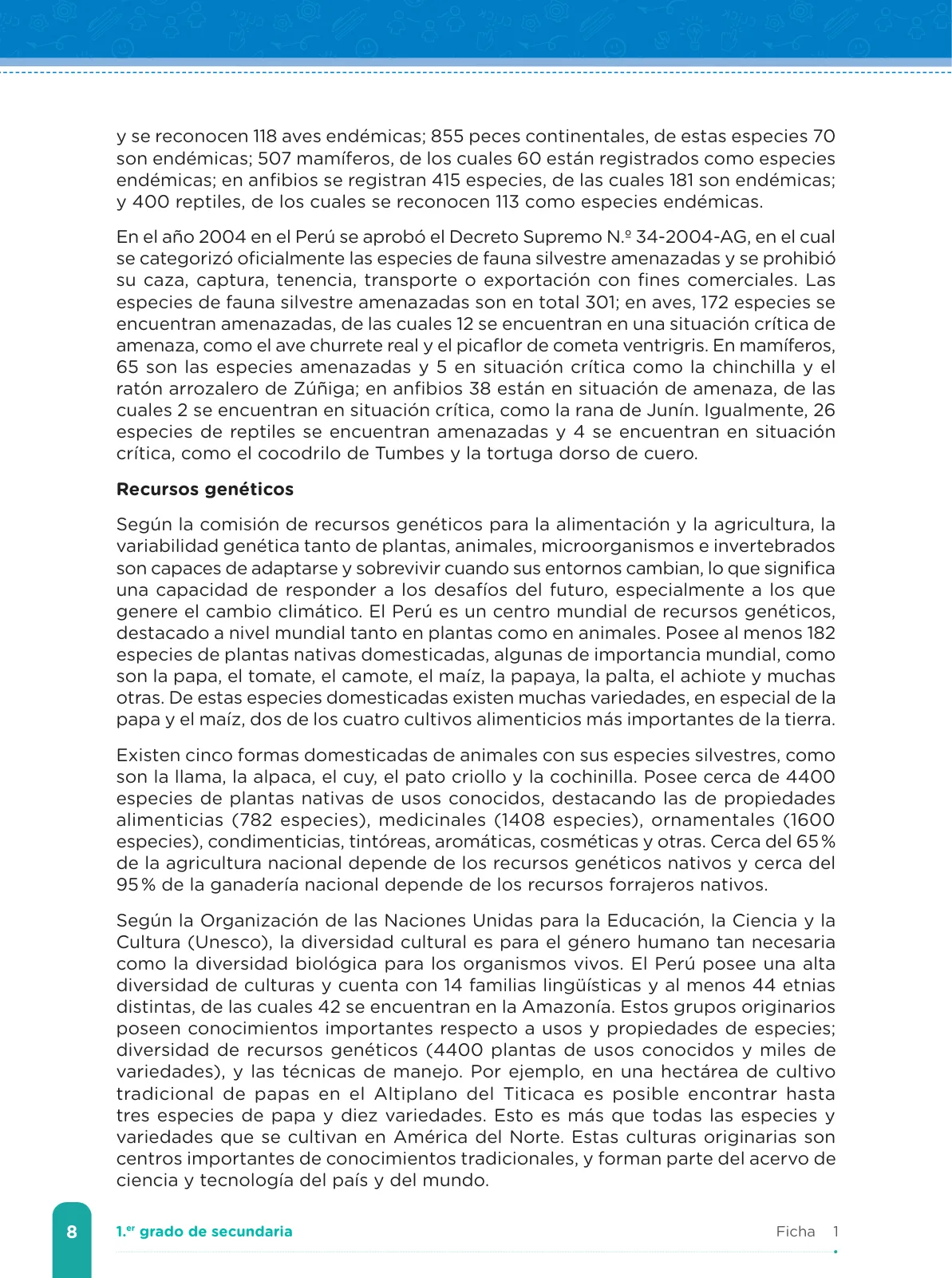 Miniatura página 10 de Fichas de aprendizaje de Comunicación 1 · 2024