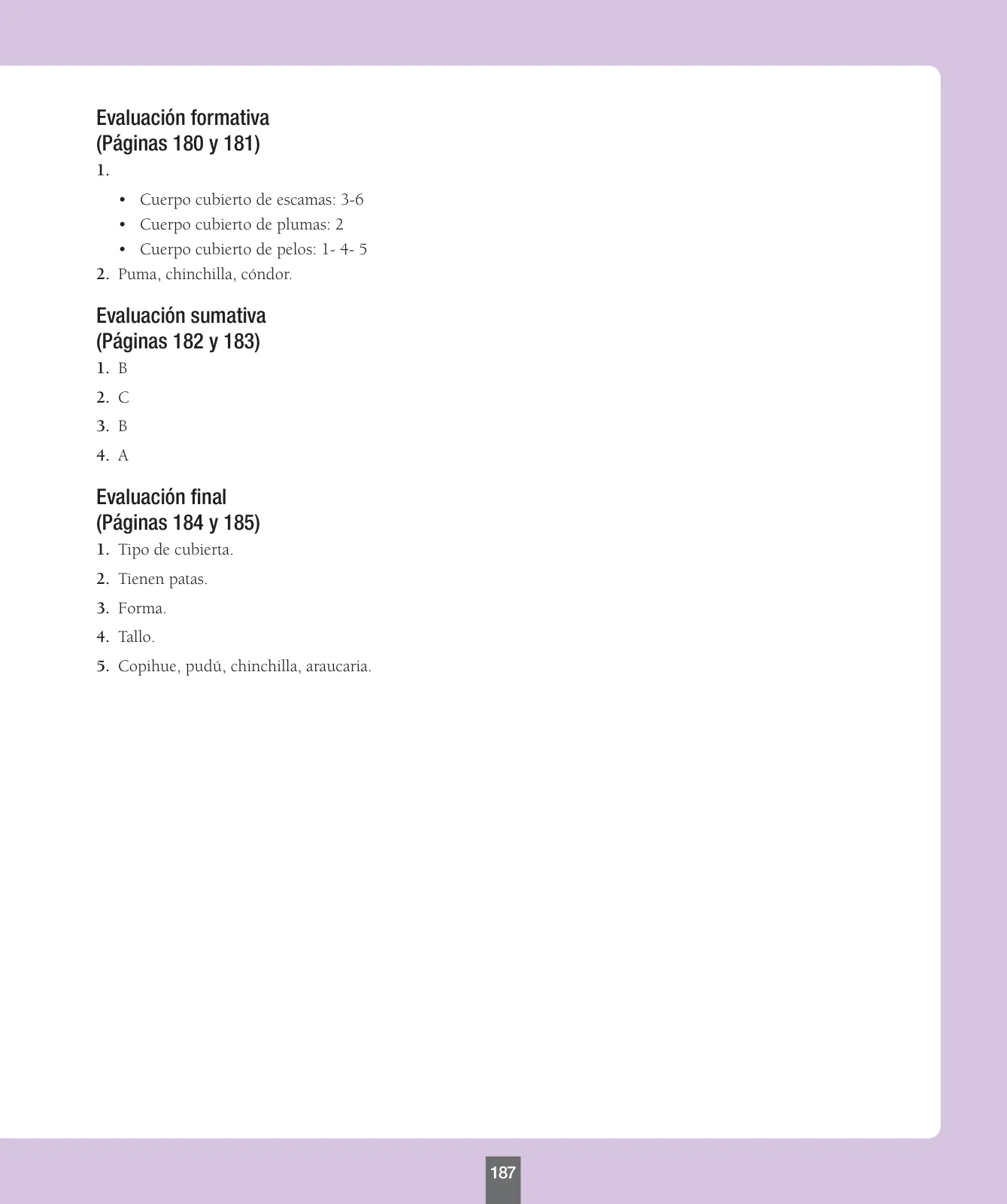 Página 188 de Ciencias Naturales – Primero Básico | Texto del Estudiante (MINEDUC) – Descargar PDF · 2024