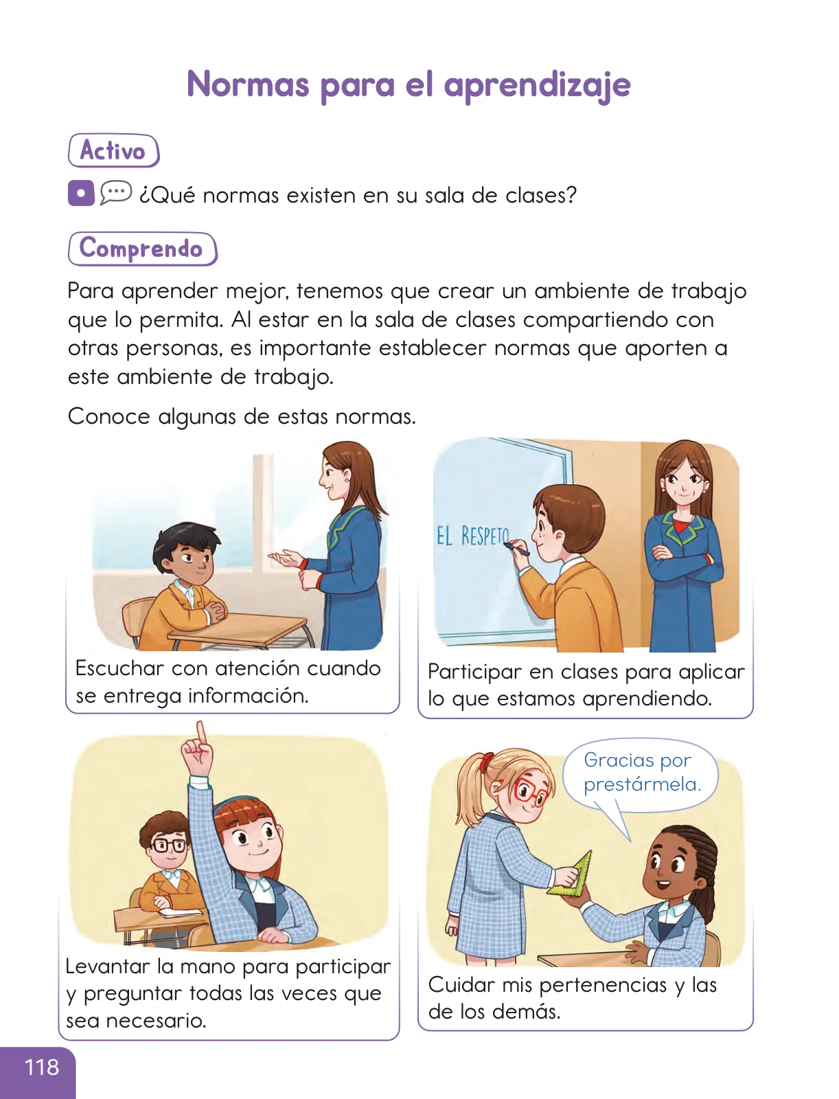 Página 120 de Historia, Geografía y Ciencias Sociales – Segundo Básico – Texto del Estudiante MINEDUC – Descargar PDF · 2024