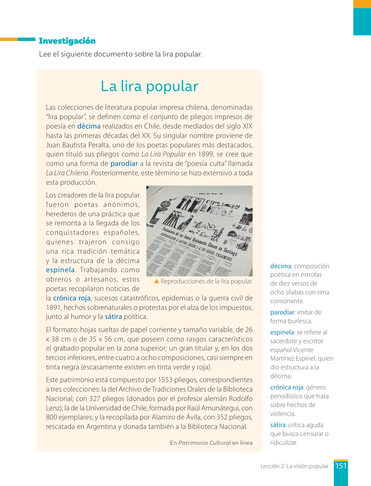 Página 153 de Libro de Lengua y Literatura – Séptimo Básico | Texto del Estudiante MINEDUC – Descargar PDF · 2024