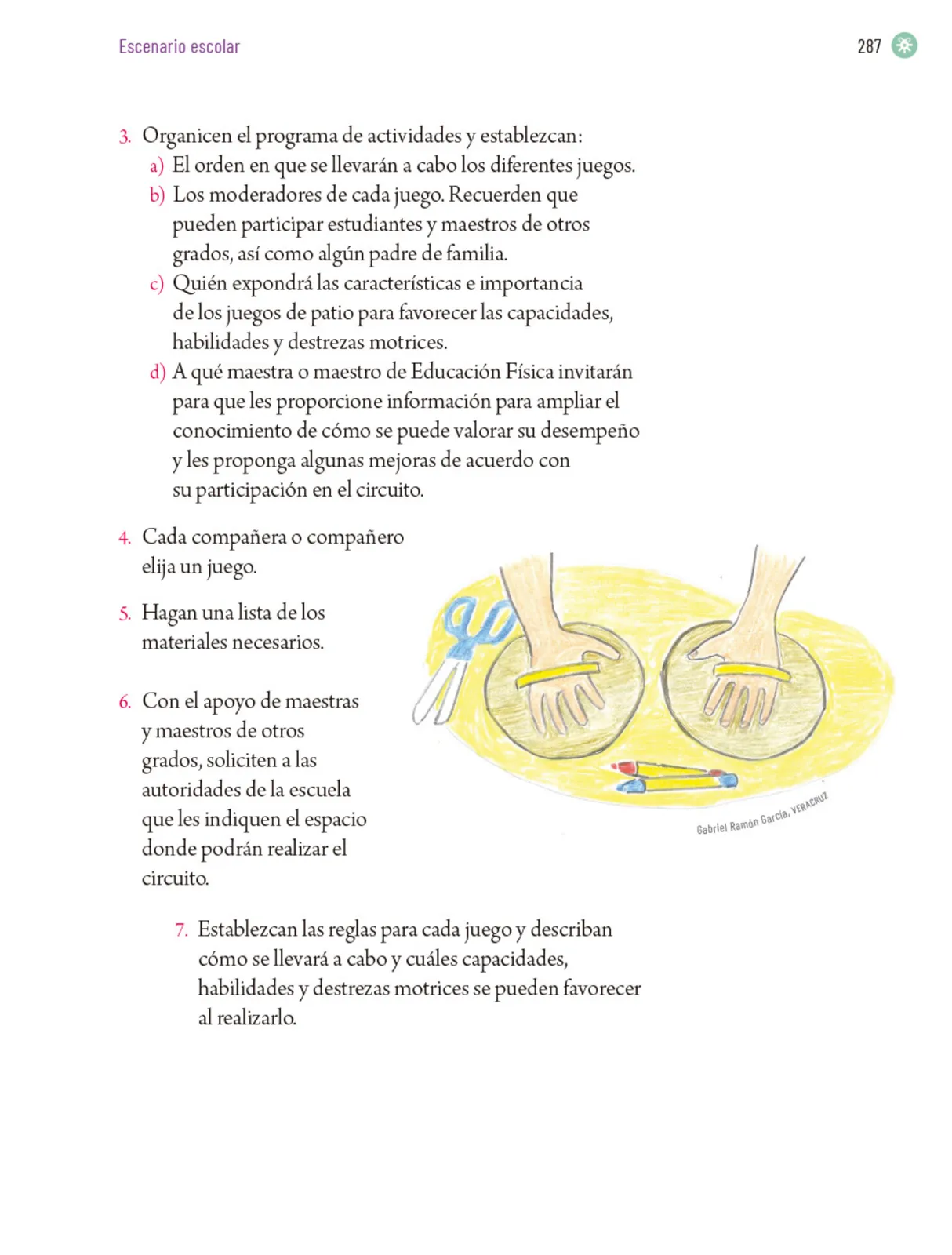 Página 290 de Proyectos Escolares. Libro de Educación Primaria Grado 5° Ciclo Escolar 2025 - 2026