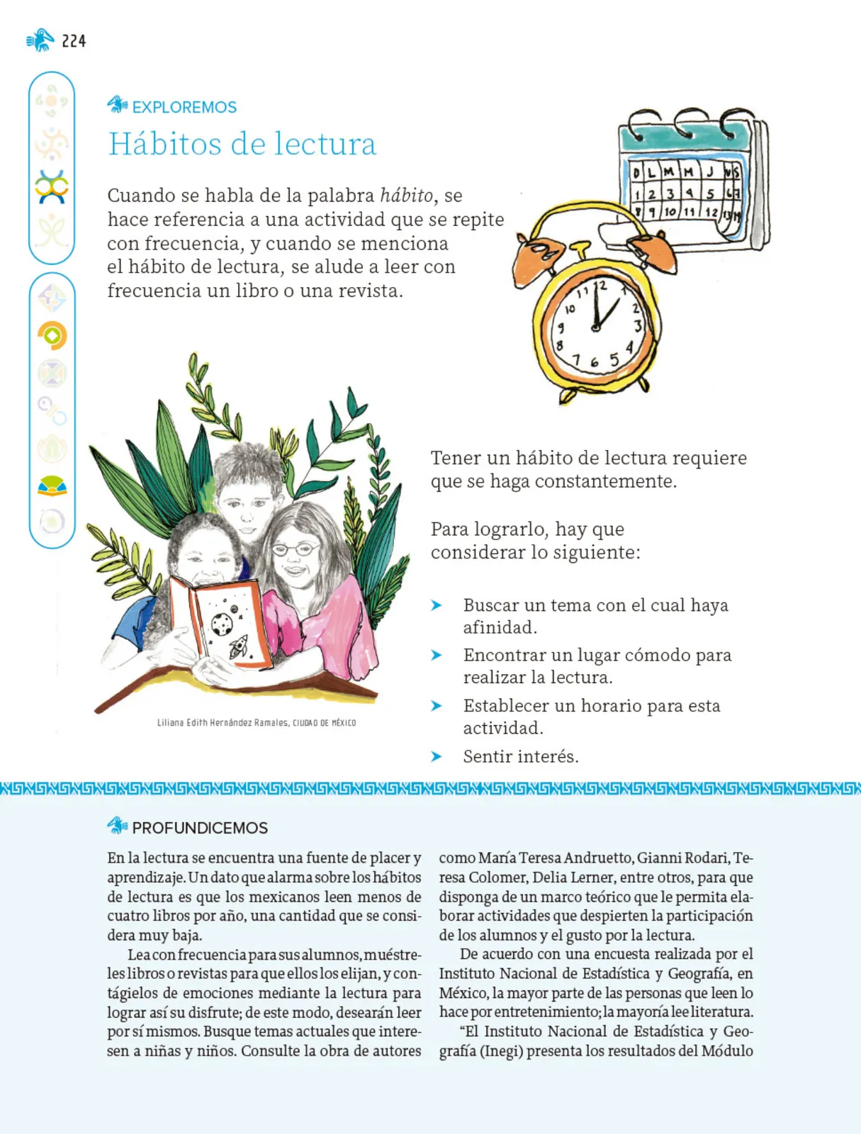 Página 225 de Nuestros saberes: Libro para alumnos, maestros y familia.   Libro de Educación Primaria Grado 1°  Ciclo Escolar 2025 - 2026
