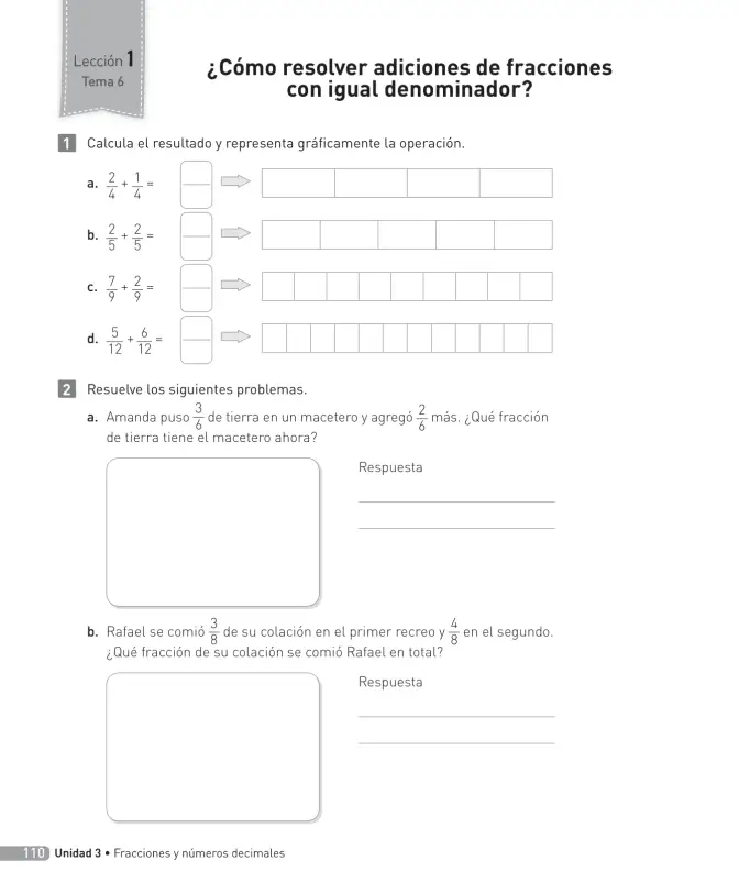 Página 111 de Matemática – Cuarto Básico | Texto del Estudiante MINEDUC – Descargar PDF · 2024