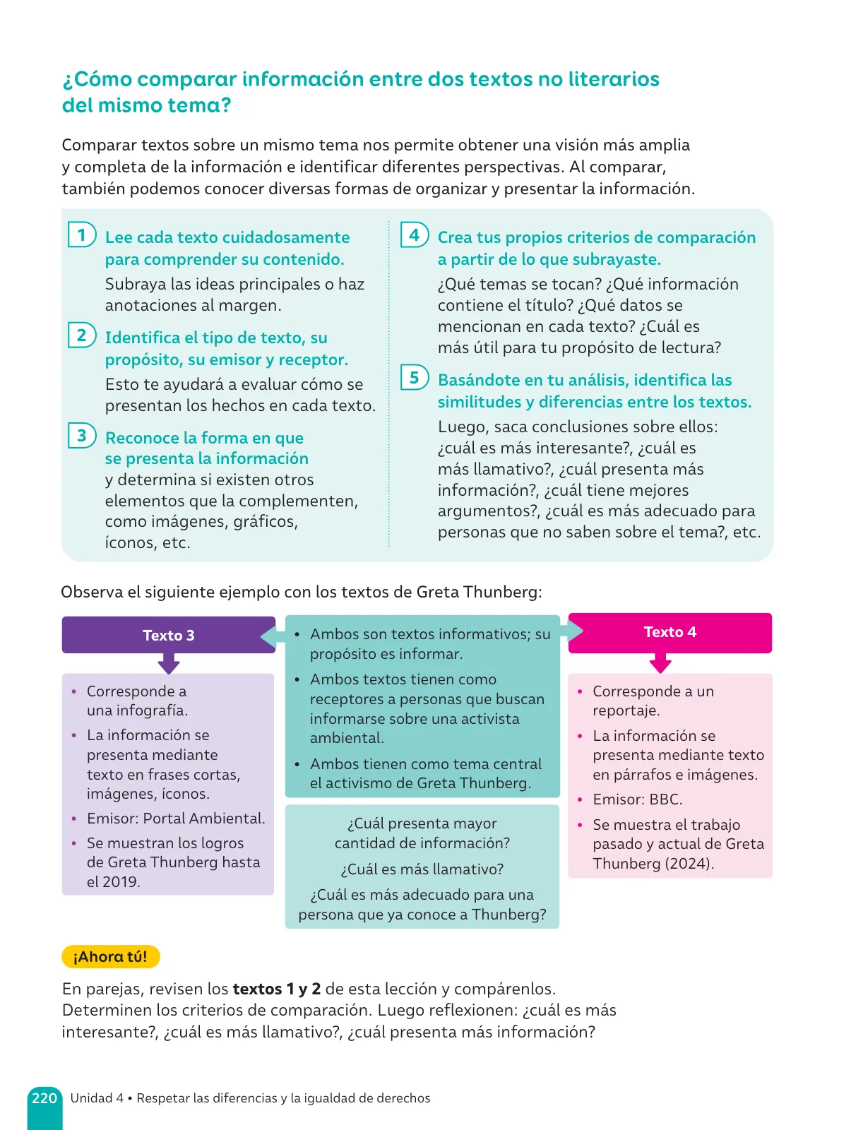 Página 222 de Lenguaje y Comunicación – Sexto Básico | Texto del Estudiante MINEDUC – Descargar PDF · 2024