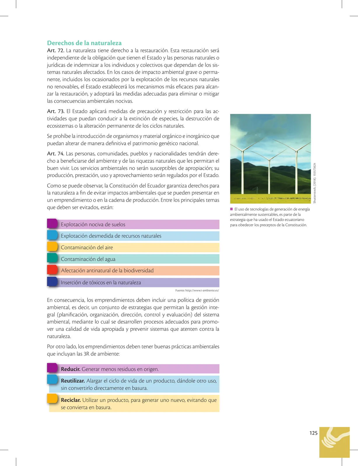 Página 125 de Emprendimiento Y Gestion · 3ro BGU · 2019