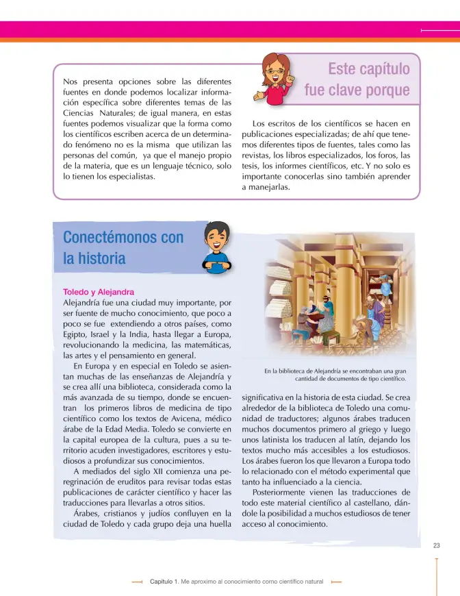 Página 23 de Ciencias Naturales 9° · Secundaria Activa
