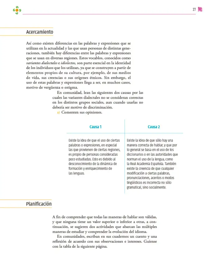 Página 28 de Colección Sk´asolil. Nuestro libro de proyectos. Libro de Educación Secundaria Grado 2° Ciclo Escolar 2025 - 2026