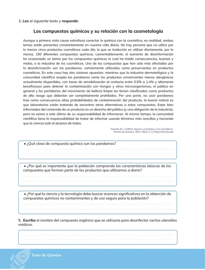 Página 133 de Quimica 2° · Bgu 2 Quimica 2024 · 2024