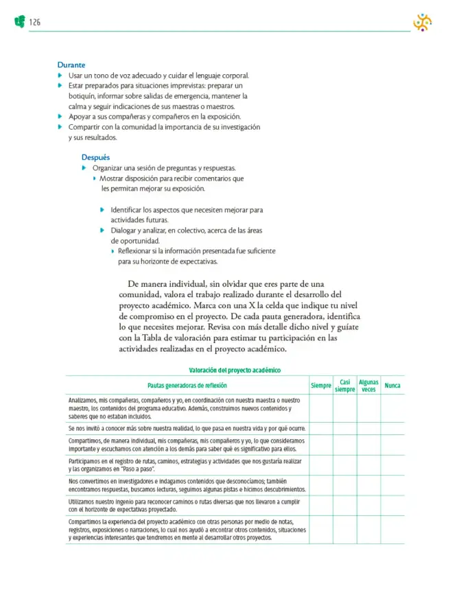 Página 127 de Colección Nanahuatzin. Nuestro libro de Proyectos. Tomo II. Libro de Educación Telesecundaria Grado 3° Ciclo Escolar 2025 - 2026