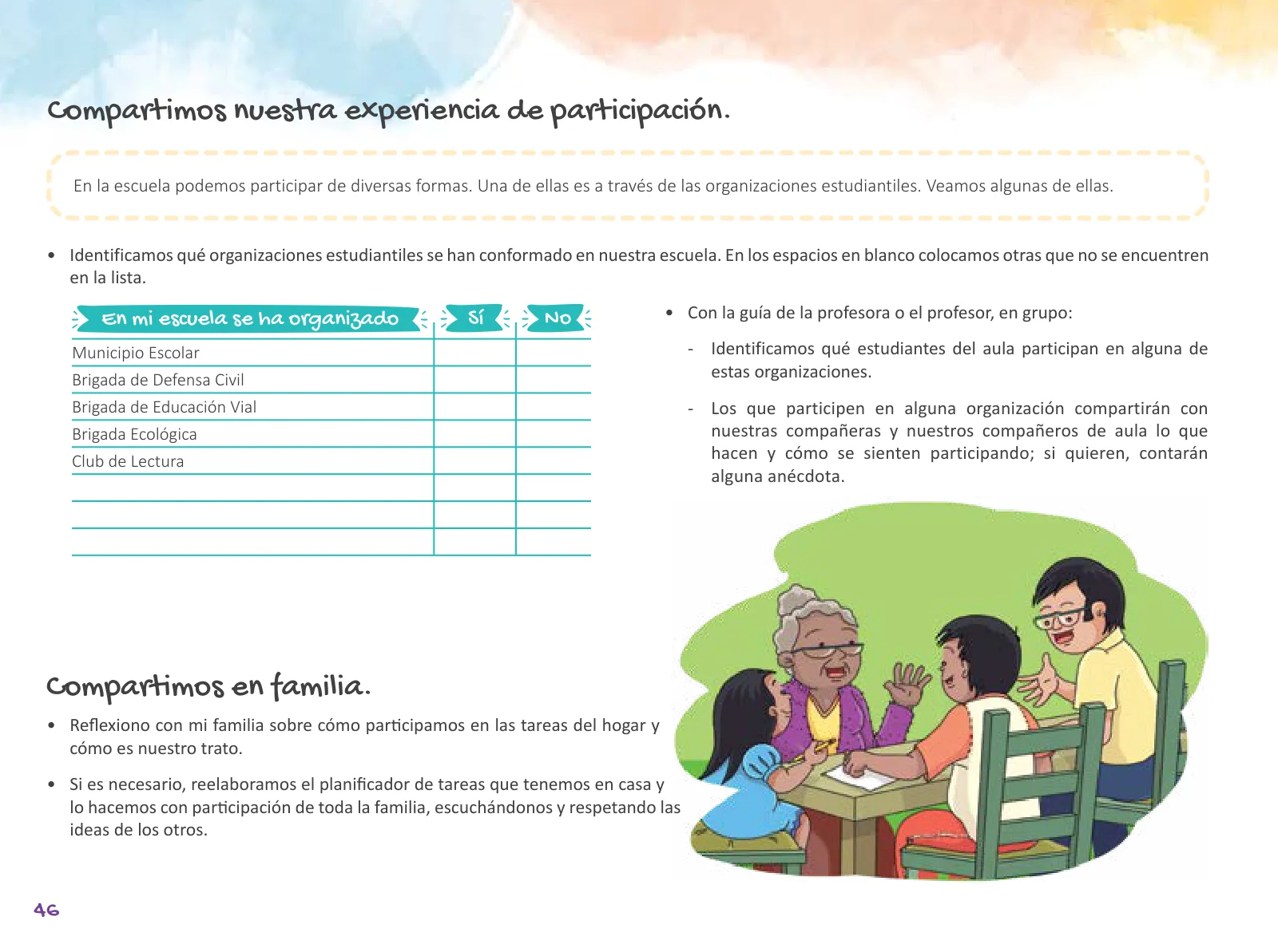 Miniatura página 48 de Cuadernillo de Tutoría 6 : sexto grado de Educación Primaria · 2021