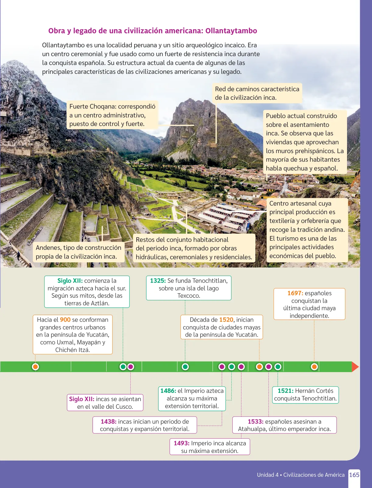 Página 167 de Historia, Geografía y Ciencias Sociales – Séptimo Básico | Texto del Estudiante MINEDUC – Descargar PDF · 2024