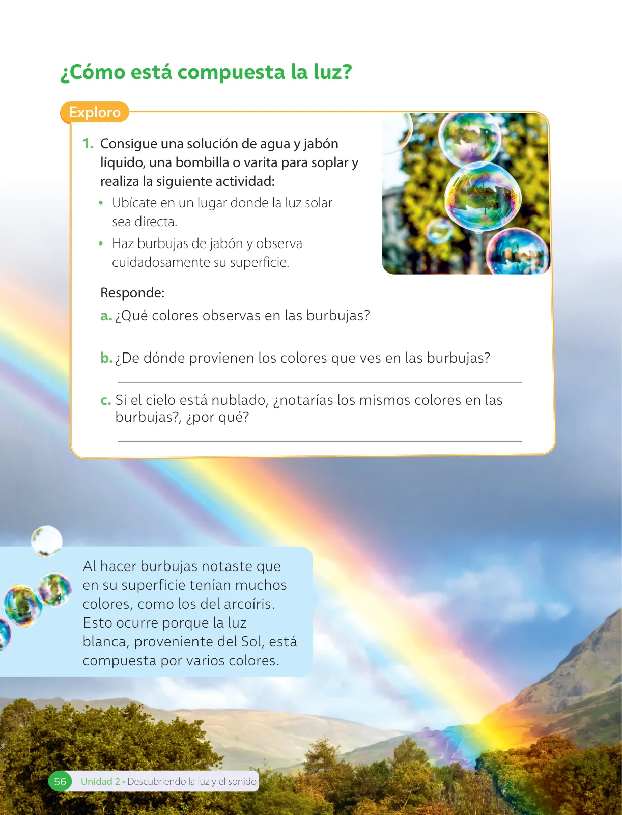 Página 58 de Ciencias Naturales – Tercero Básico | Texto del Estudiante MINEDUC – Descargar PDF · 2024