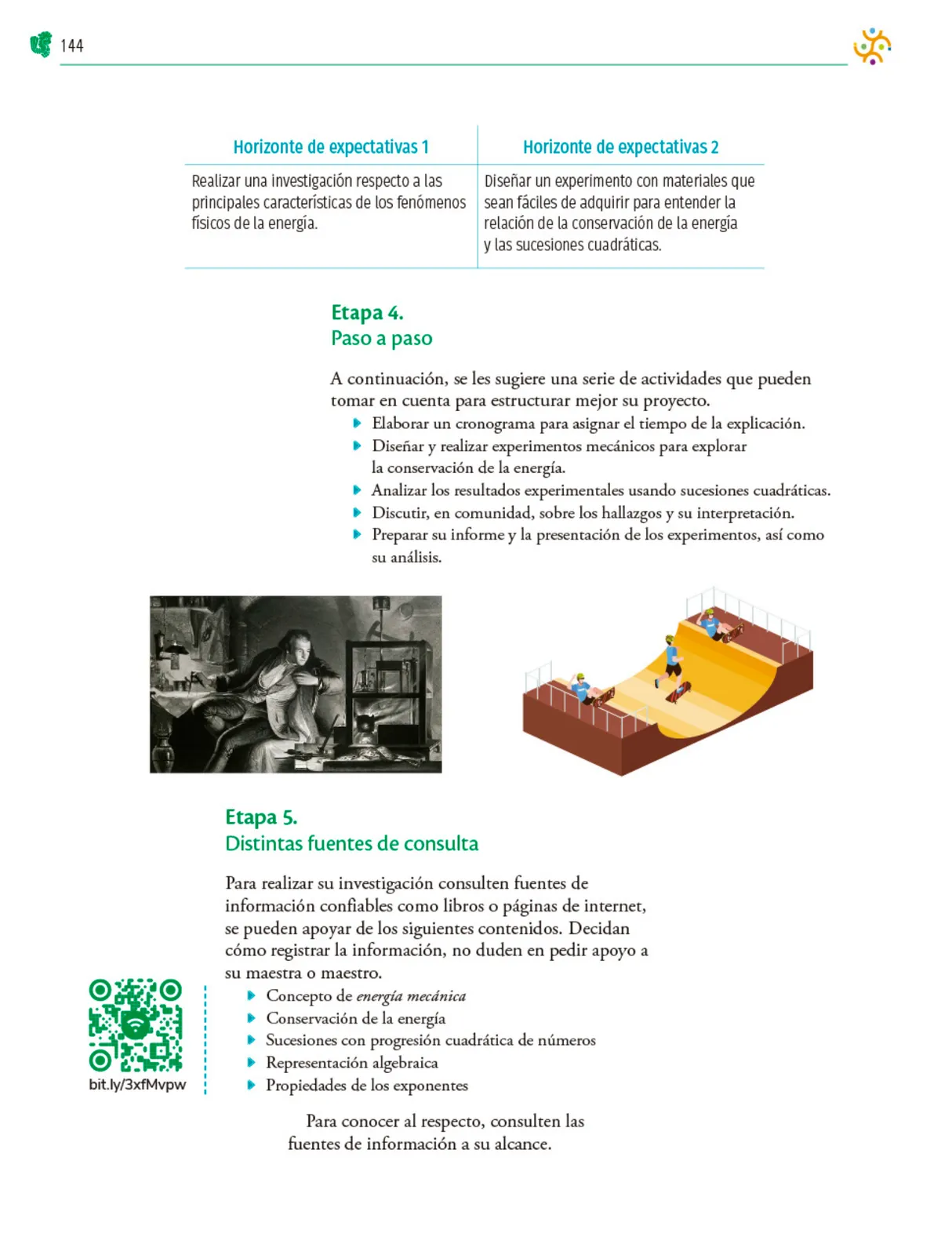Miniatura página 145 de Colección Sk´asolil. Nuestro libro de Proyectos.  Tomo III.  Libro de Educación Telesecundaria Grado 2°  Ciclo Escolar 2025 - 2026