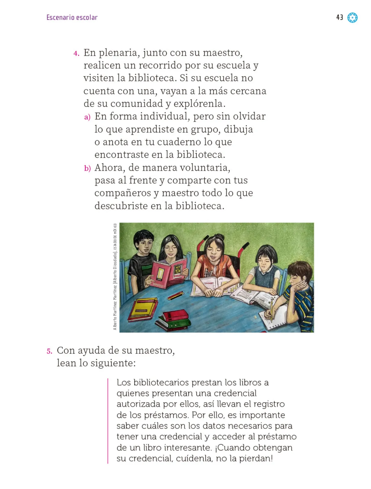 Página 44 de Proyectos Escolares. Libro de Educación Primaria Grado 1° Ciclo Escolar 2025 - 2026