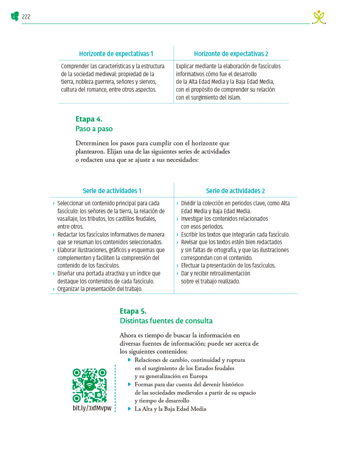 Miniatura página 223 de Colección Nanahuatzin. Nuestro libro de Proyectos. Tomo I.   Libro de Educación Telesecundaria Grado 3°  Ciclo Escolar 2025 - 2026