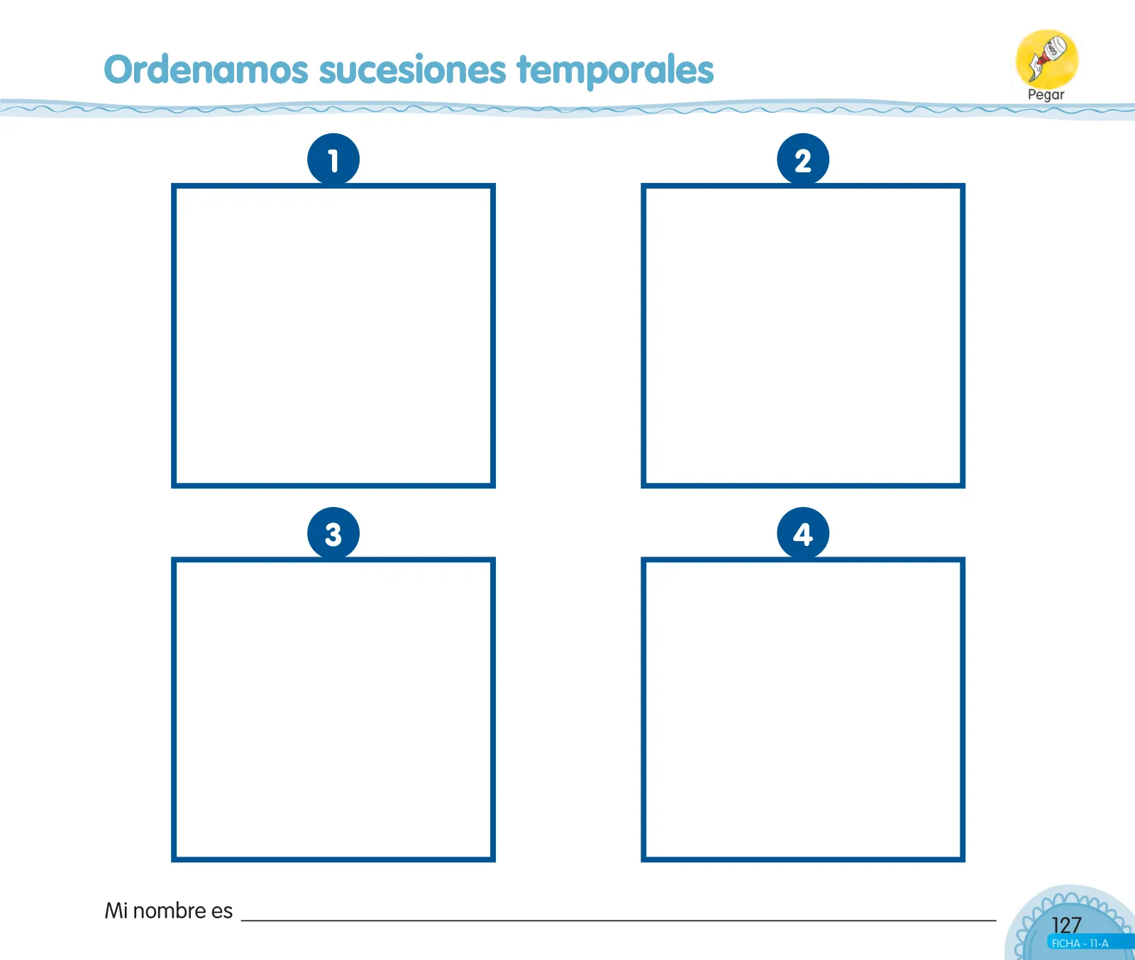 Página 129 de Aprendemos jugando : cuaderno de trabajo, 5 años · 2016