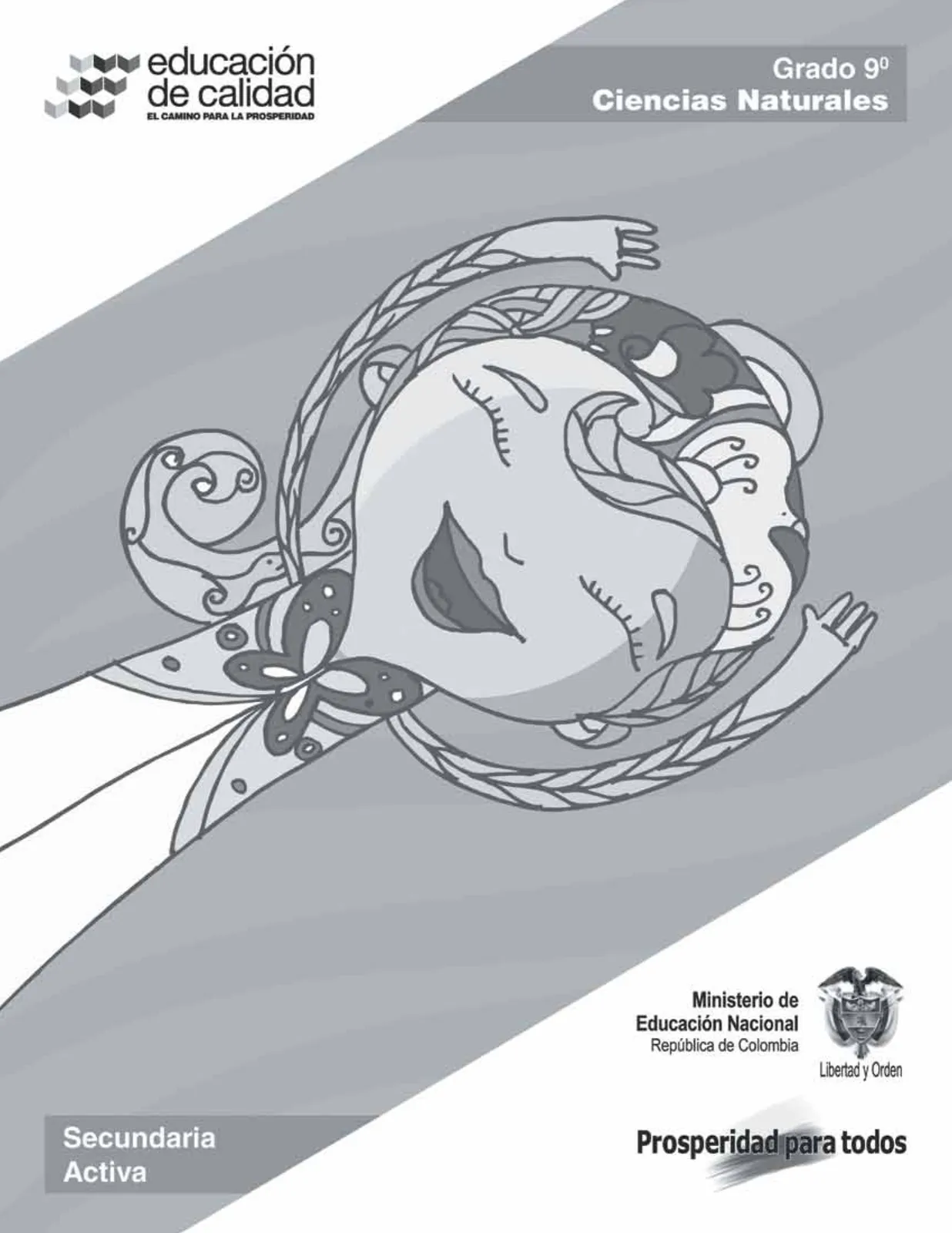 Portada de Ciencias Naturales 9° · Secundaria Activa