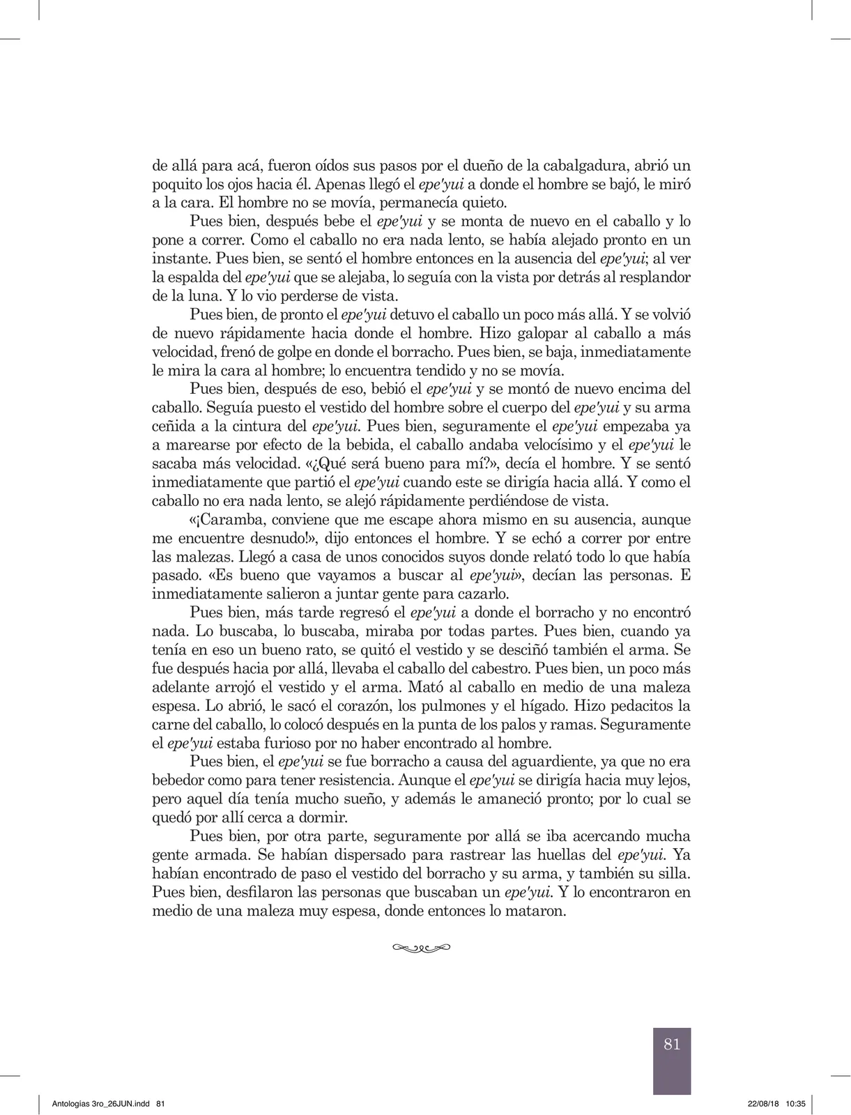Página 82 de Antología literaria 3 · 2018