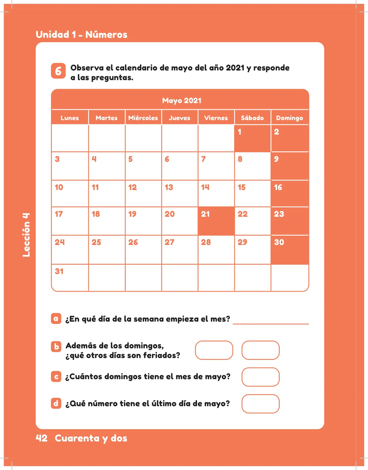Miniatura página 44 de Matemática – Segundo Básico | Texto del Estudiante MINEDUC – Descargar PDF · 2024