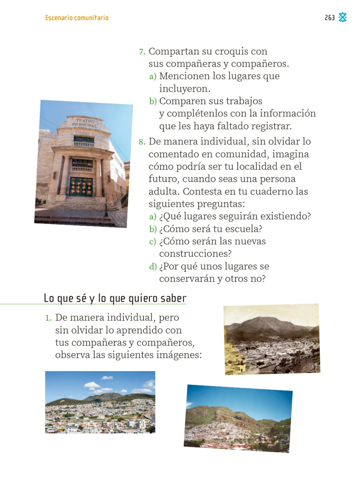 Página 266 de Proyectos Comunitarios.   Libro de Educación Primaria Grado 2°  Ciclo Escolar 2025 - 2026