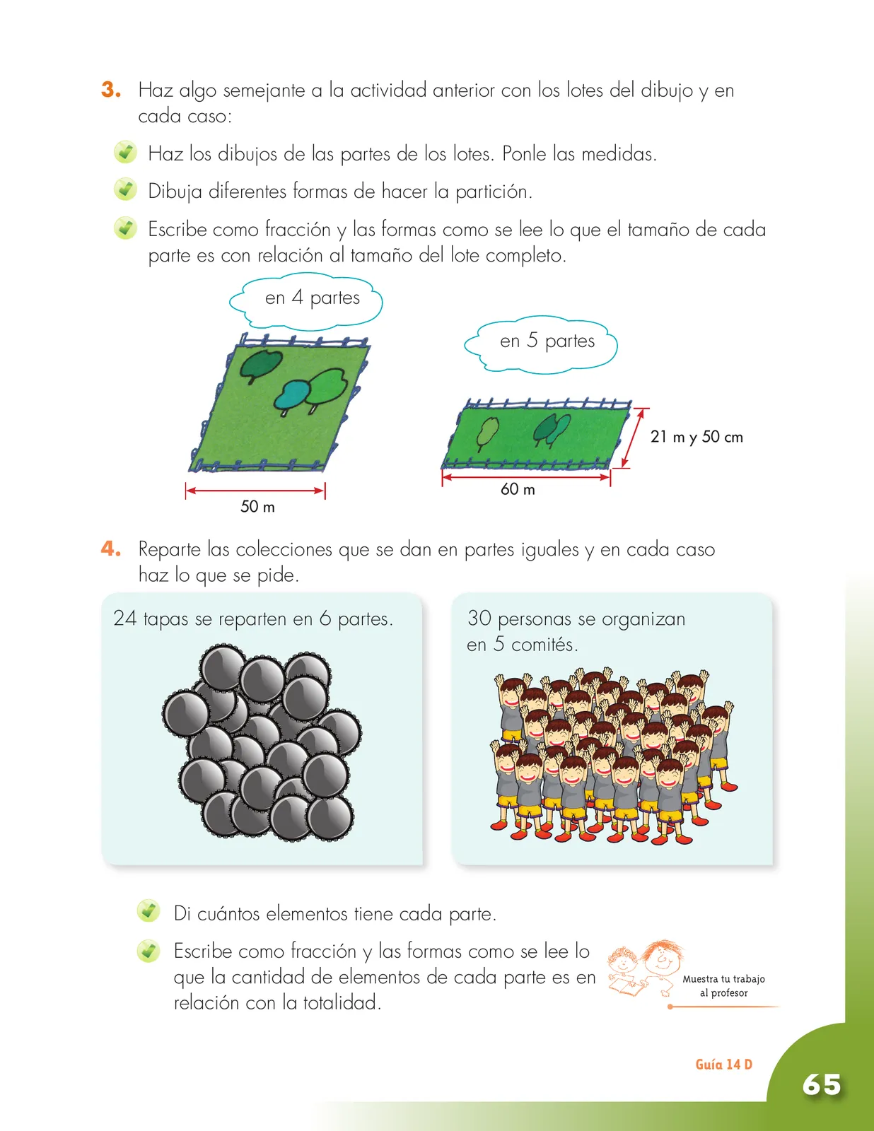 Página 65 de Matematica 3° · Cartilla 02