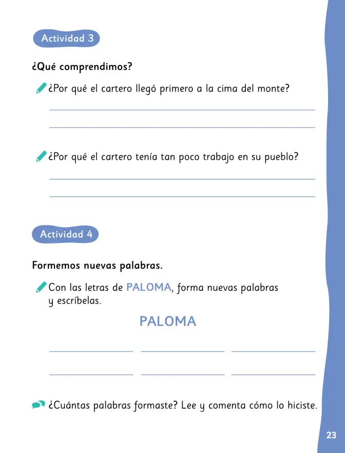 Página 26 de Lenguaje y Comunicación – Primero Básico | Texto del Estudiante MINEDUC – Descargar PDF · 2024